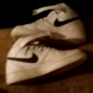 LIKE NEW SIZE 13 NIKE AIR FORCE 1"S 07 HIGHS WILL CLEAN OR U CAN FOR LOWER PRICE